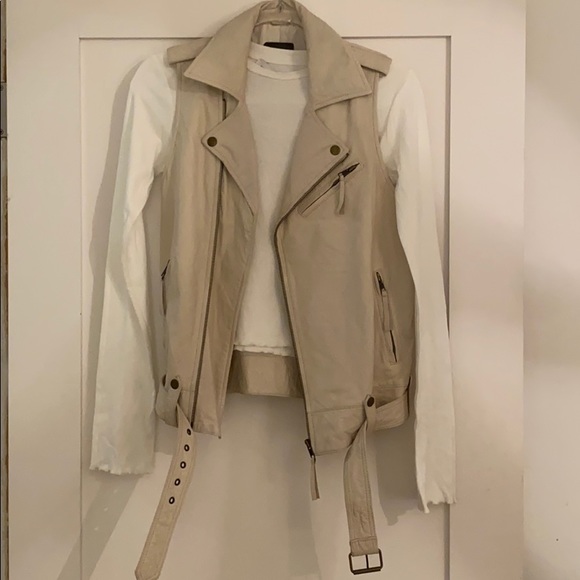 🤍Joie Leather Vest - Picture 8 of 9